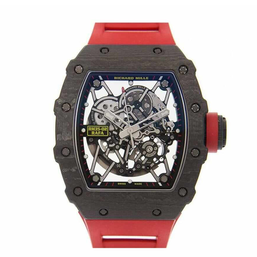 Richard Mille RM 35-02 50MM RM3502 Red Carbon