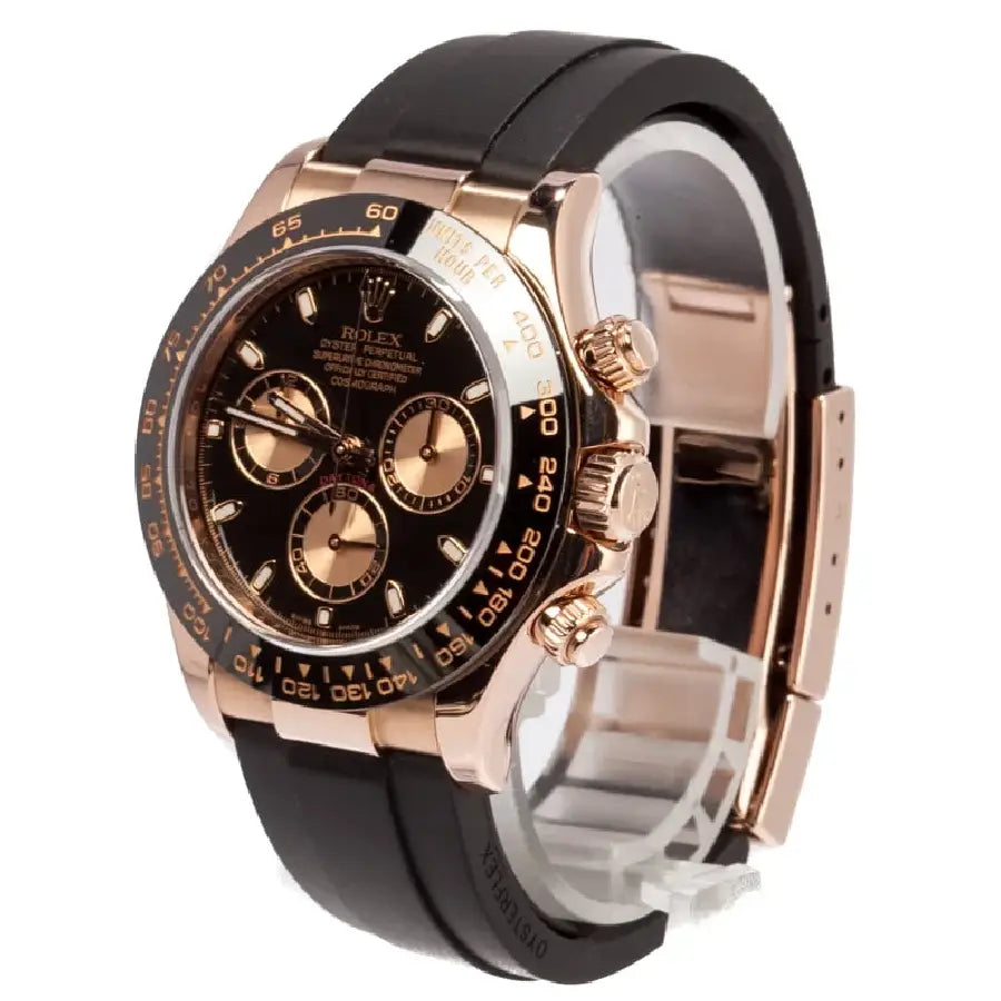 Rolex Daytona 40MM 116515LN-0012 Everose Gold Black Dial