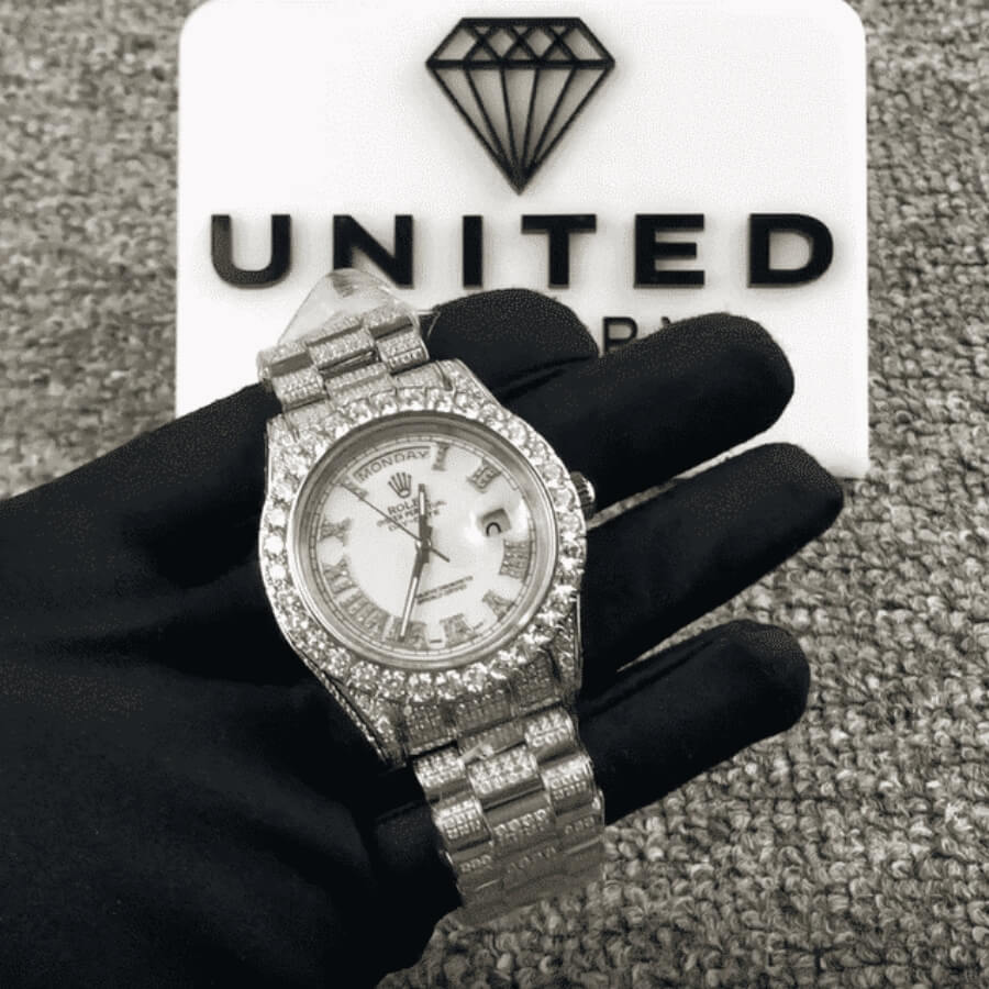 Rolex Day-Date II 41MM 218239 Diamond-Set