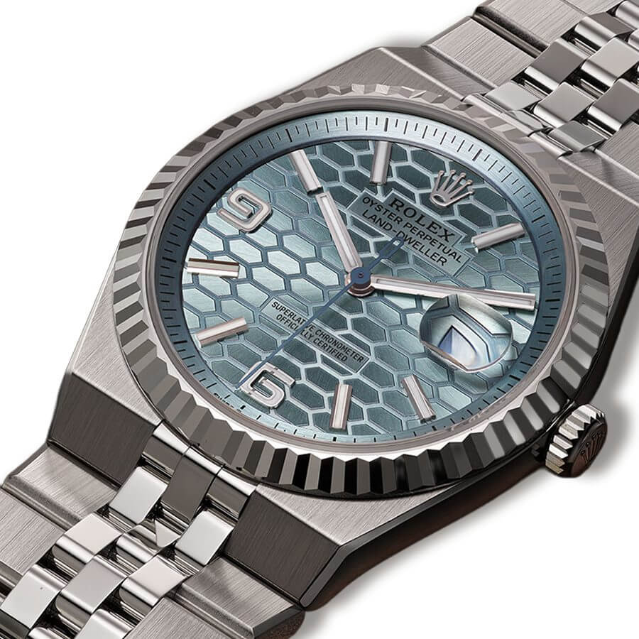 Rolex Land-Dweller 41MM 127336 Blue Dial