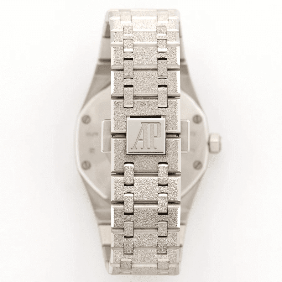 Audemars Piguet Royal Oak Froste 41MM 67653BC.GG.1263BC.01 Frosted Gold