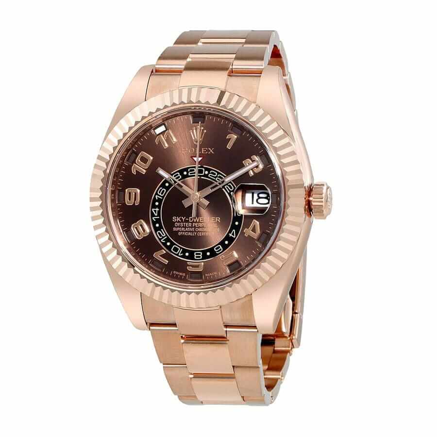 Rolex Sky-Dweller 42MM 326935 Rose Gold Chocolate Dial