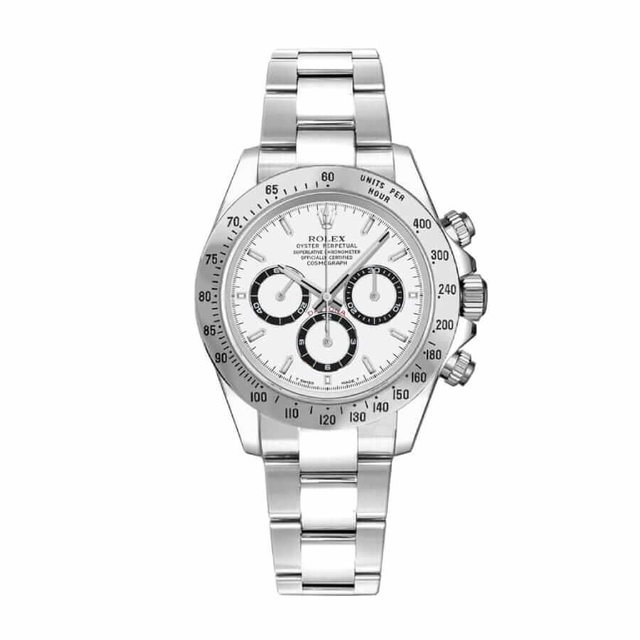 Rolex Daytona 40MM 116520 White Gold Blue Dial
