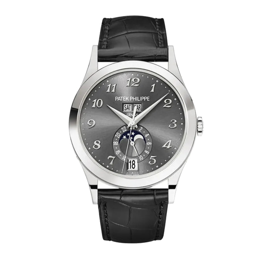 Patek Philippe Complications 38MM 5396G-014 White Gold Blue Sunburst