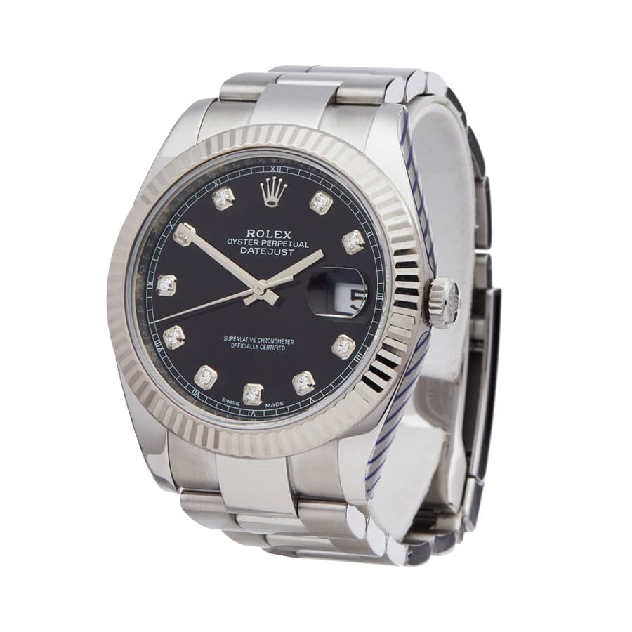 Rolex Datejust 41MM 126334 Black Diamond