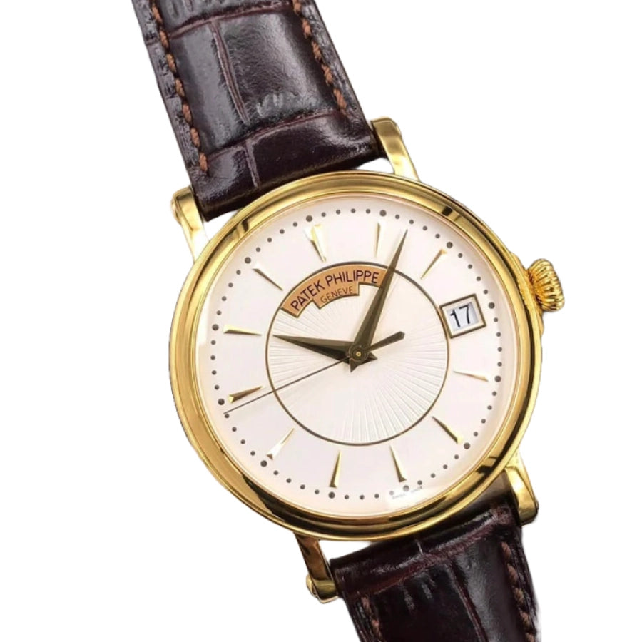 Patek Philippe Calatrava 38MM 5153R-001 Rose Gold Officer’s Case