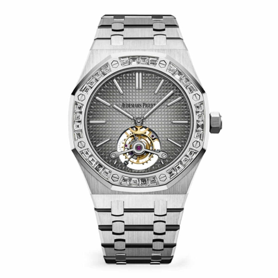 Audemars Piguet Royal Oak Tourbillon Extra-Thin 41MM 26516PT.ZZ.1220PT.01 Platinum Diamond