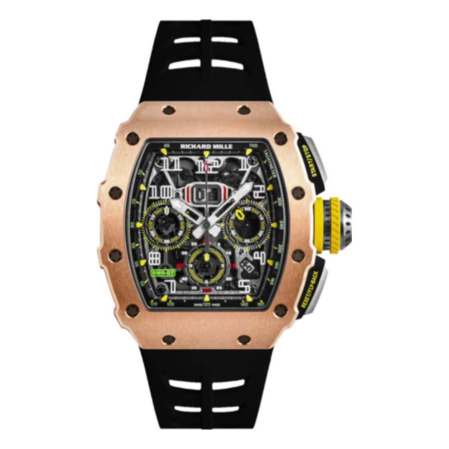 Richard Mille RM 11-03 50MM RM 011 Rose Gold