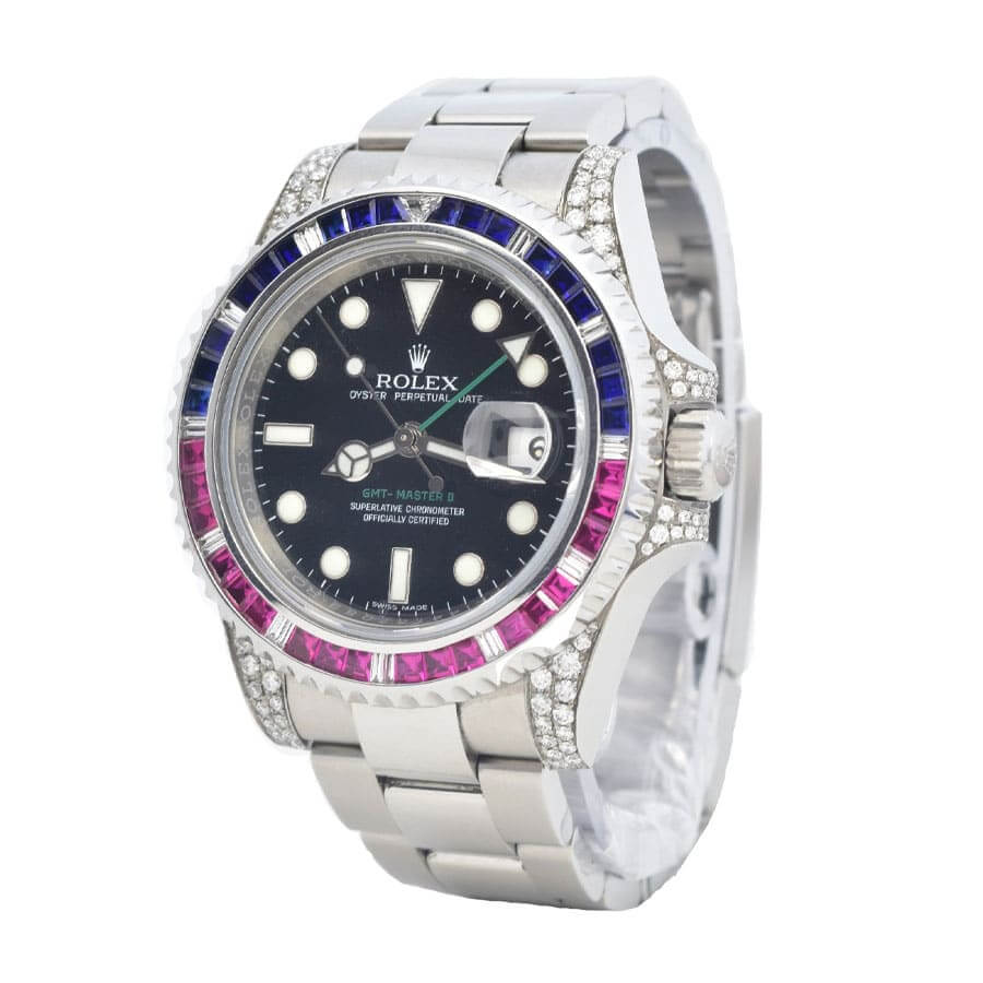 Rolex GMT-Master 40MM 116718LN Diamond Bezel