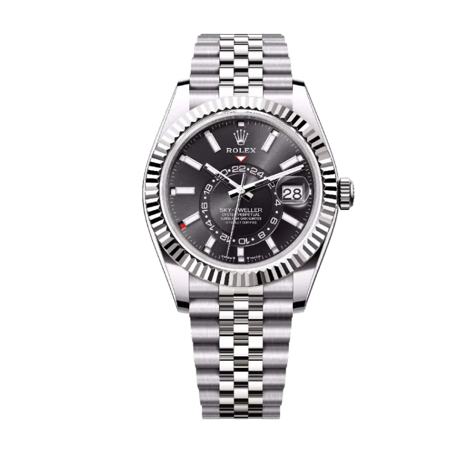 Rolex Sky-Dweller 42MM 326934 Black Dial Jubilee