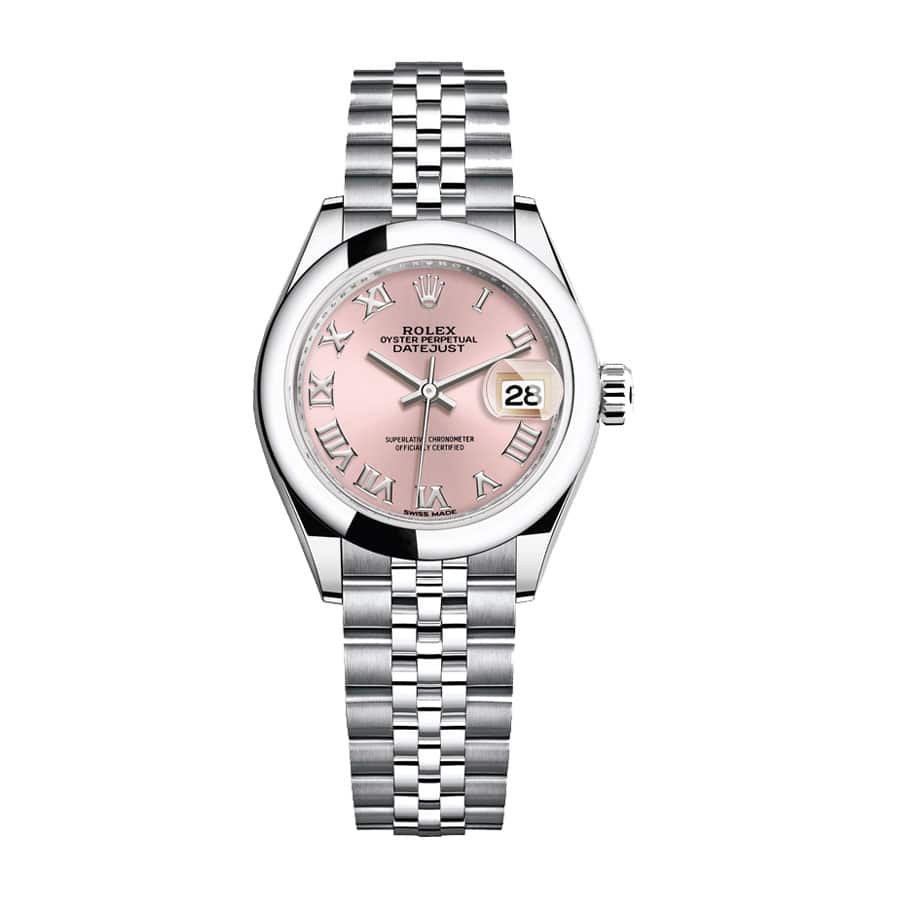 Rolex Lady-Datejust 28MM 279160-0013 Pink Roman Dial