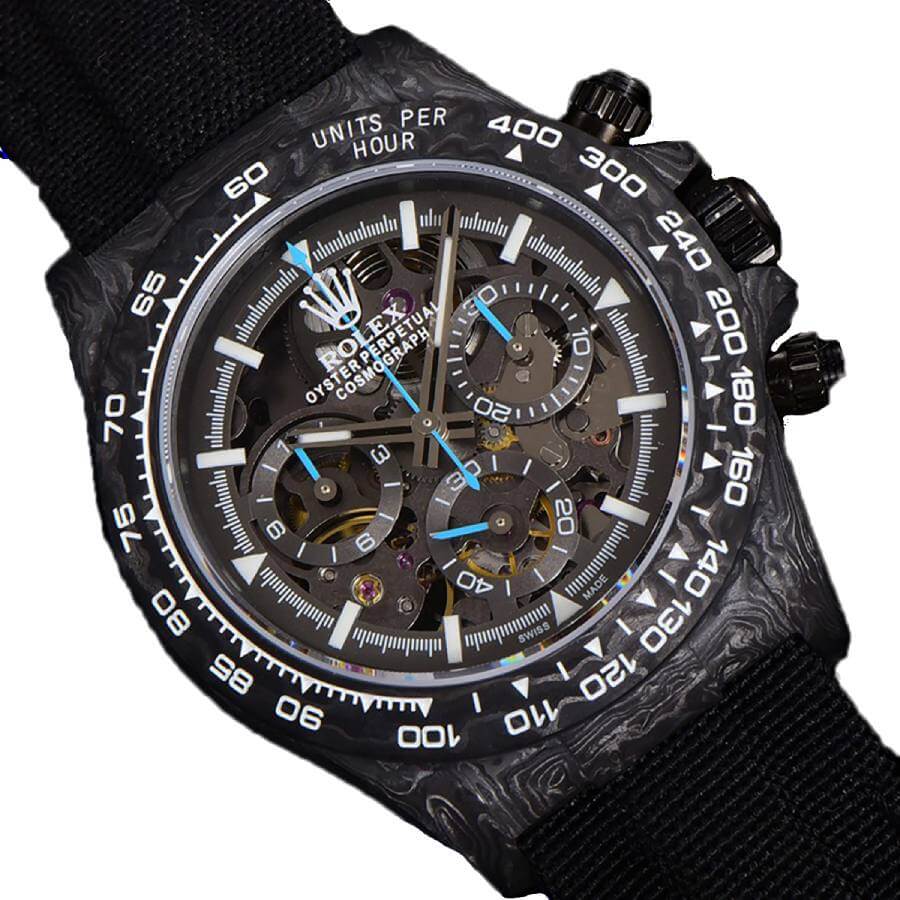 Rolex Daytona 40MM DIW Carbon Skeleton