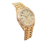 Rolex Day-Date 36MM 128348RBR-0030 Pave Diamond Dial