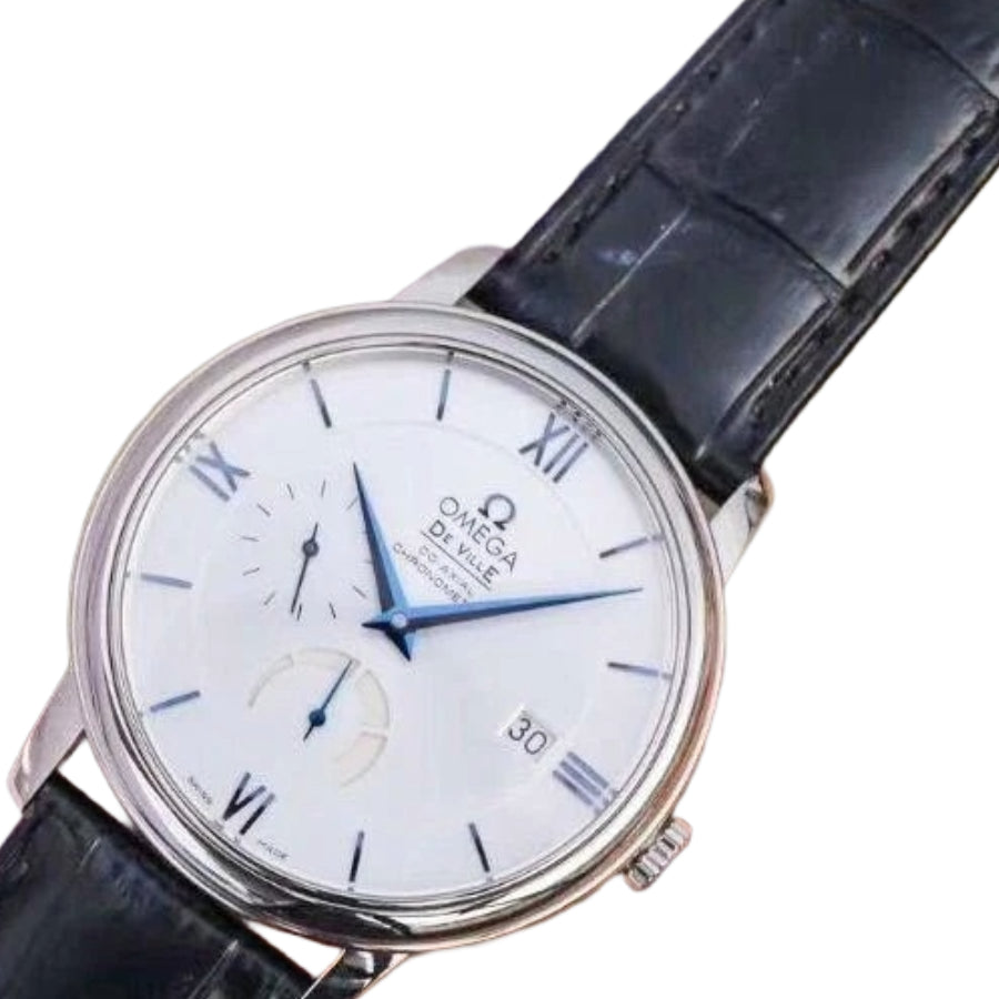 Omega De Ville 40MM 424.53.40.21.04.001 White Dial