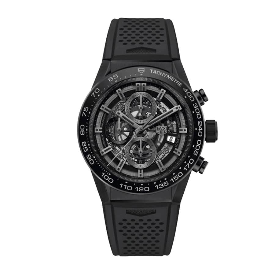 TAG Heuer Carrera 45MM CAR2A91.FT6071 Full Black