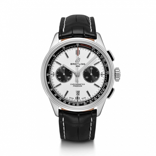 Breitling Premier Chronograph 42MM AB0118221G1P1 Panda Dial
