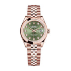 Rolex Lady-Datejust 28MM 279165-0011 Green Diamond Dial