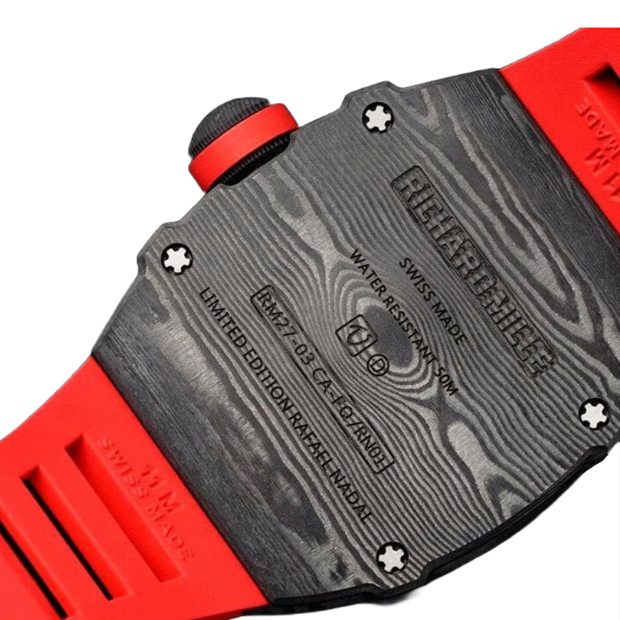 Richard Mille RM 27-03 40MM Rafael Nadal Red Rubber