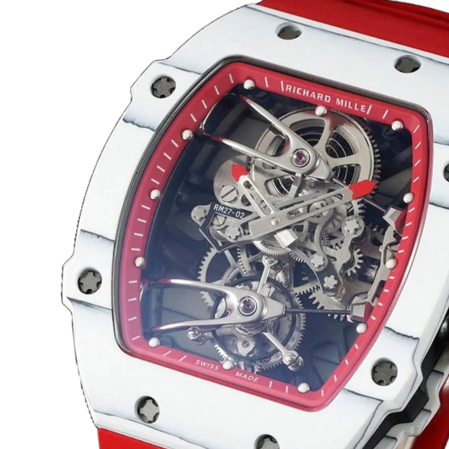 Richard Mille RM27 40MM RM27-02 Rafael Nadal Red Rubber