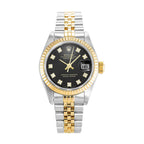 Rolex Datejust Lady 26MM 69173 Diamond Black Dial