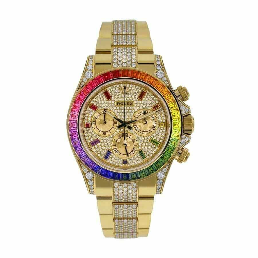 Rolex Daytona Rainbow 40MM 116520-0016