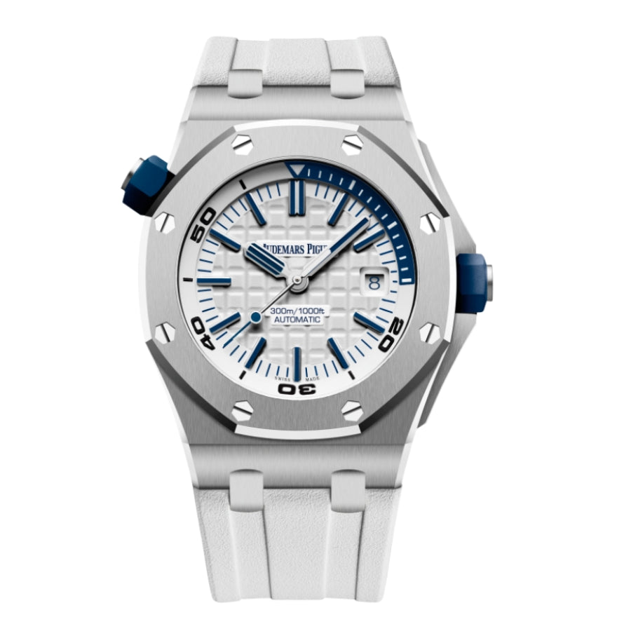 Audemars Piguet Royal Oak Offshore 41MM 15710ST.OO.A010CA.01 White Dial