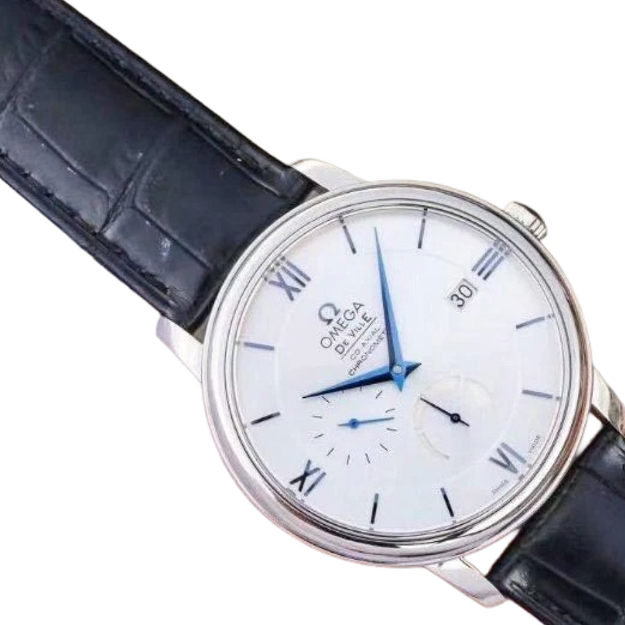 Omega De Ville 40MM 424.53.40.21.04.001 White Dial