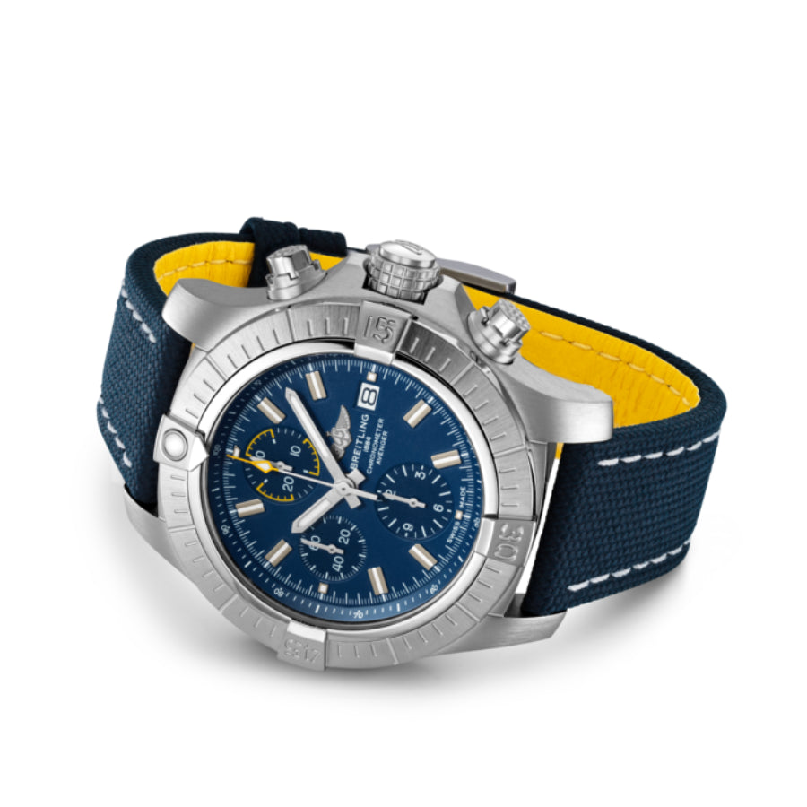 Breitling Avenger Chronomat 45MM A13385101C1X2 Blue Dial Chronograph