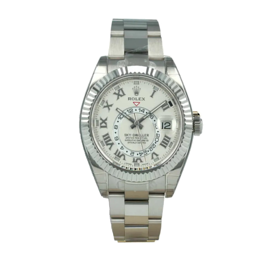 Rolex Sky-Dweller 42MM 326939-0001 White Dial