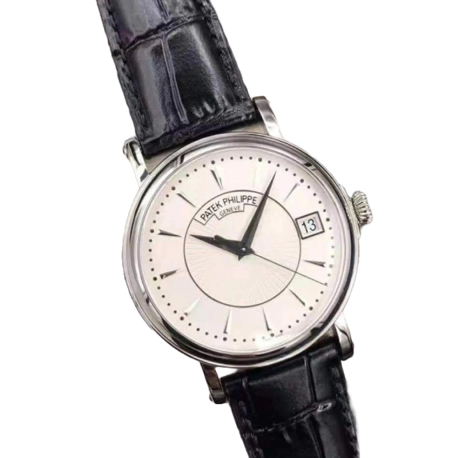 Patek Philippe Calatrava 38MM 5153G-010 White Gold Officer’s Case