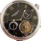 Patek Philippe Tourbillon Moonphase 40MM Black Dial