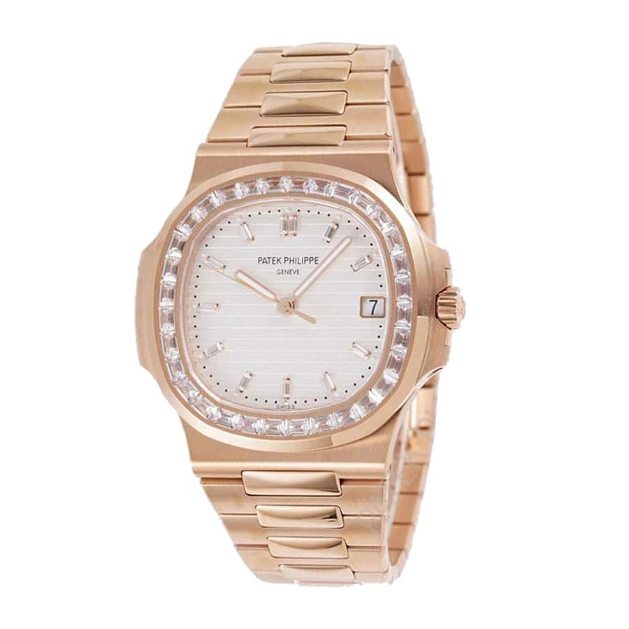 Patek Philippe Nautilus 38MM 7122/1R-001 Rose Gold Diamond