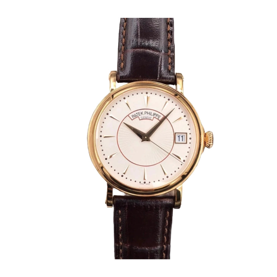 Patek Philippe Calatrava 40MM 5153J-001 Yellow Gold Officer’s Case