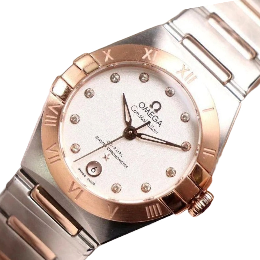 Omega Constellation 29MM 131.20.39.20.52.001 Steel & Rose Gold