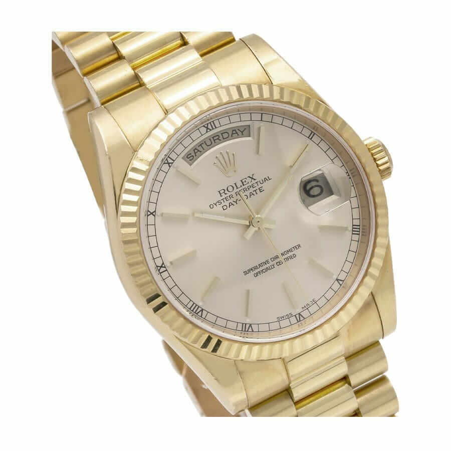 Rolex Day-Date 36 40MM 118238-0061 Ivory Dial