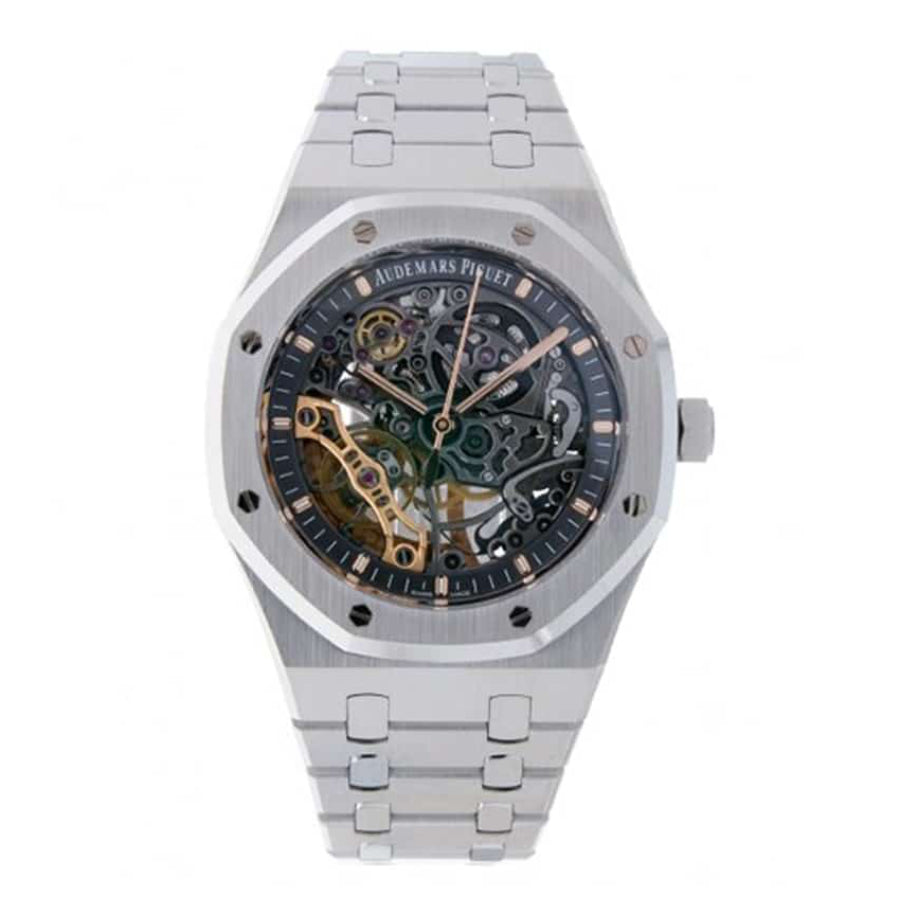 Audemars Piguet Royal Oak 41MM 15407ST.OO.1220ST.01 Double Balance Wheel Openworked