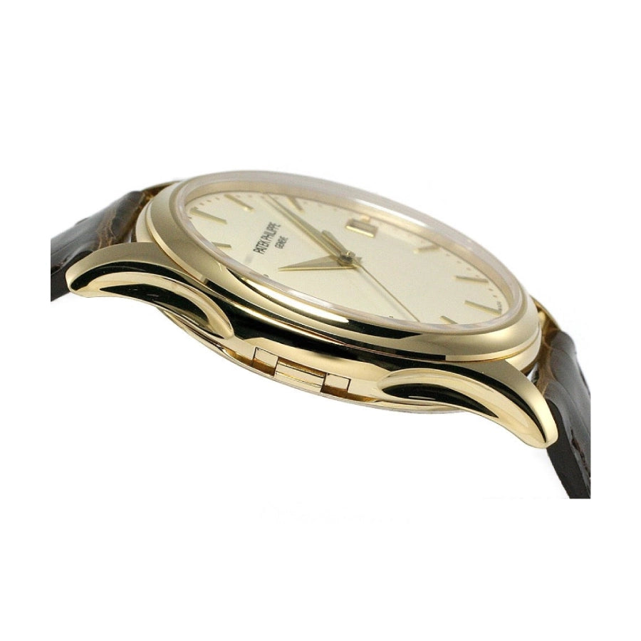 Patek Philippe Calatrava 39MM 5227J-001 Yellow Gold Ivory Dial