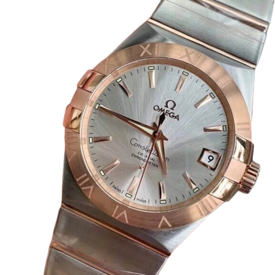 Omega Constellation 38MM 123.20.35.20.02.001 Silver Dial