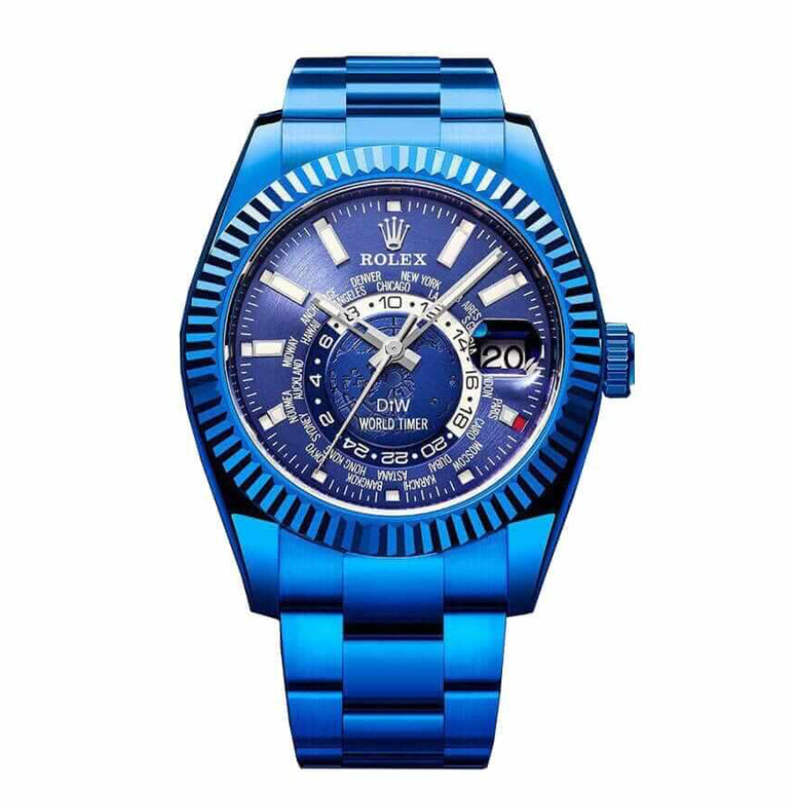 Rolex Sky-Dweller 41MM 326934 Blue Dial DLC