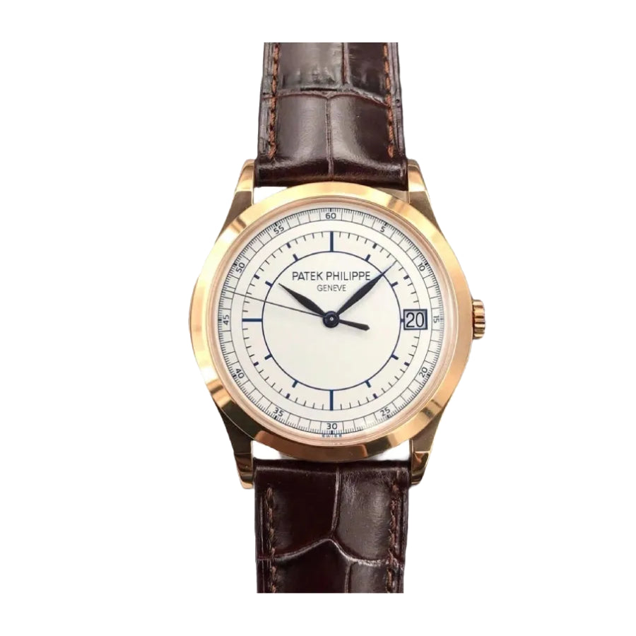 Patek Philippe Calatrava 38MM 5296R-001 Rose Gold Annual Calendar
