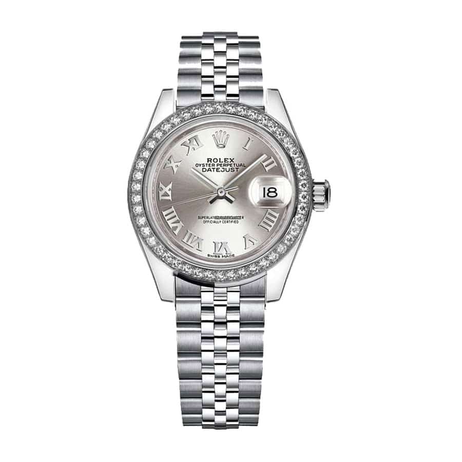 Rolex Datejust 28MM 279166 Platinum Diamond Dial