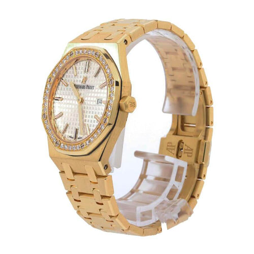 Audemars Piguet Royal Oak 33MM 67651BA.ZZ.1261BA.01 Diamond Bezel