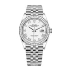 Rolex Datejust 36MM 126284RBR-0018 White Roman Dial