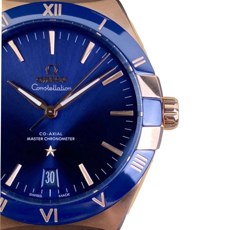 Omega Constellation 40MM 131.53.39.20.08.001 Blue Strap