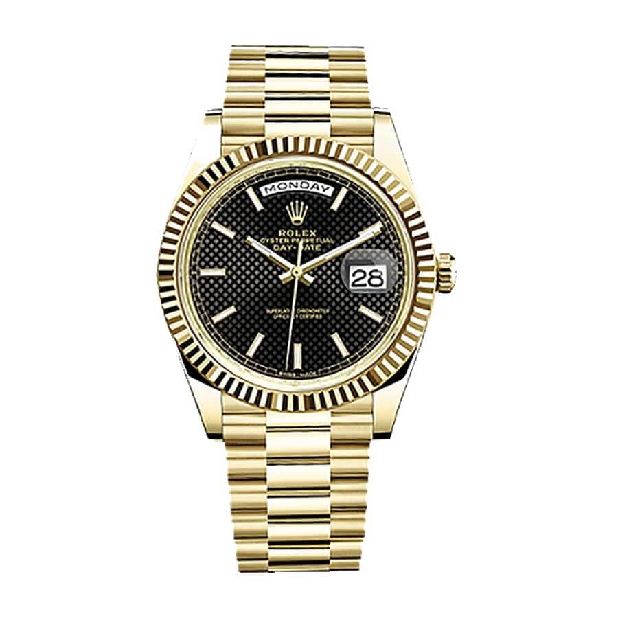 Rolex Day-Date 40MM 228238-0007 Black Dial