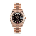 Rolex Day-Date II 41MM 218325 Black Dial