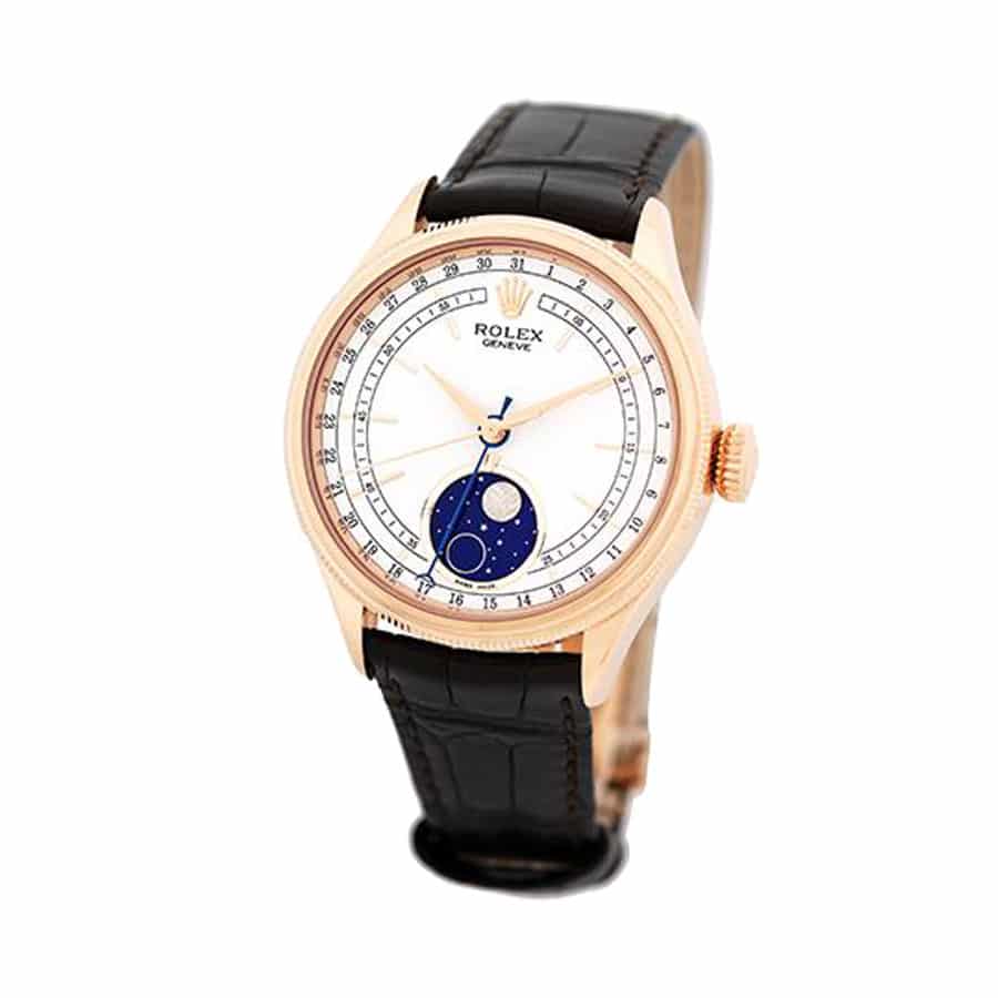 Rolex Cellini Moonphase 39MM 50535-0002 White Dial