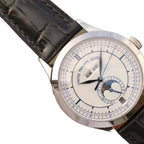 Patek Philippe Complications 38MM 5396G-001 White Gold Silvery Dial