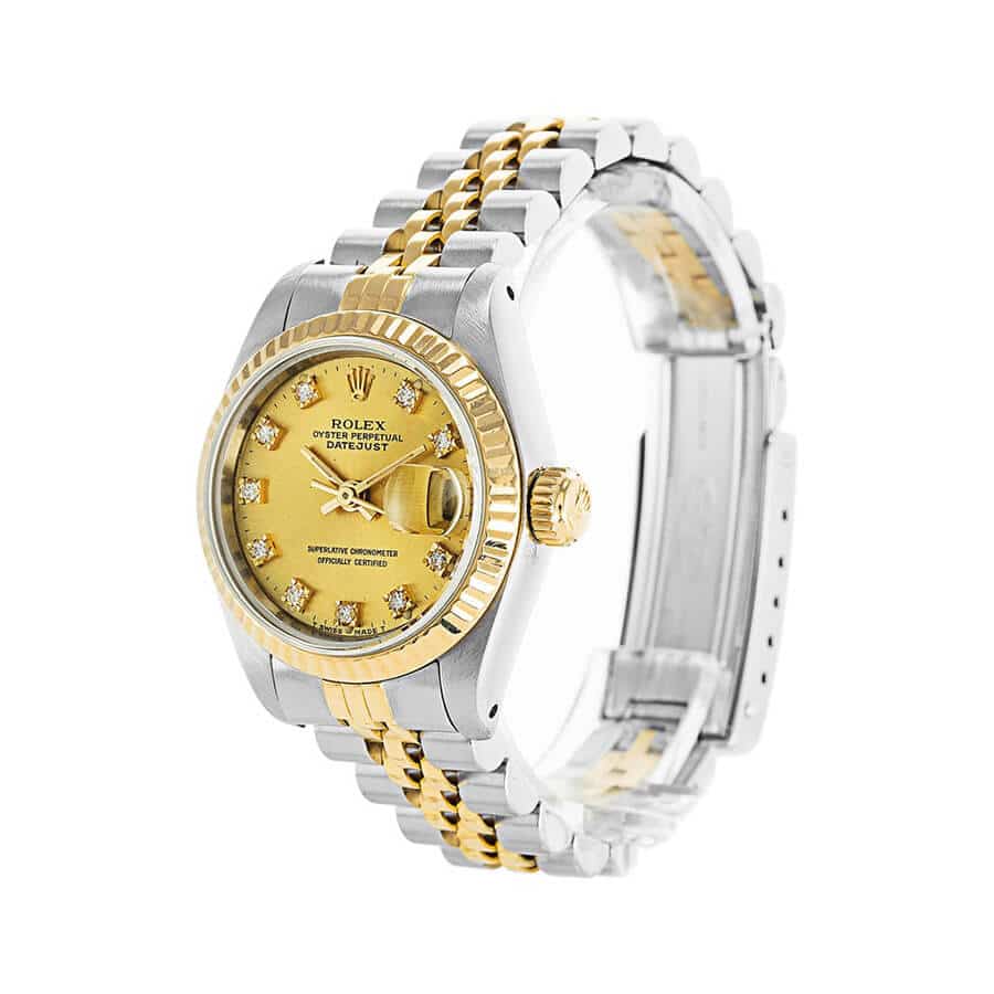 Rolex Datejust 26MM 69173 Diamond Dial Jubilee