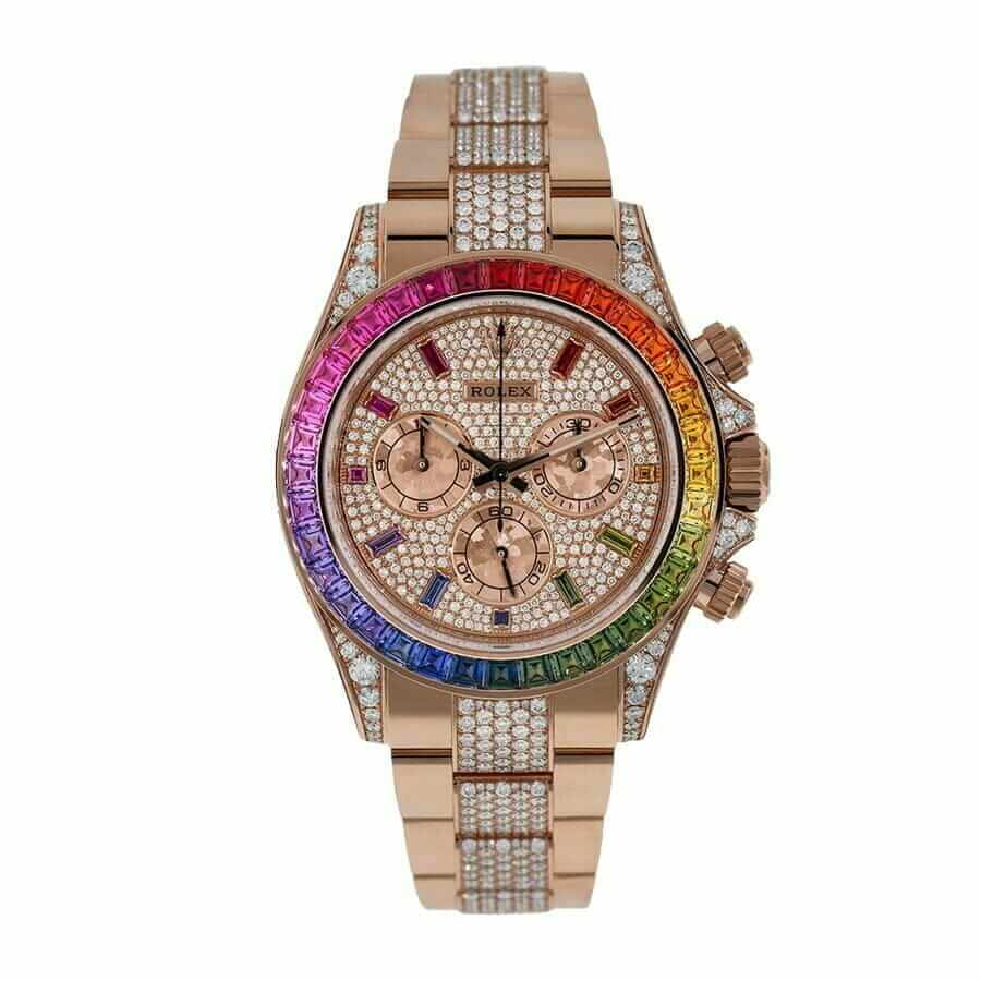 Rolex Daytona Rainbow 40MM 116520-0016